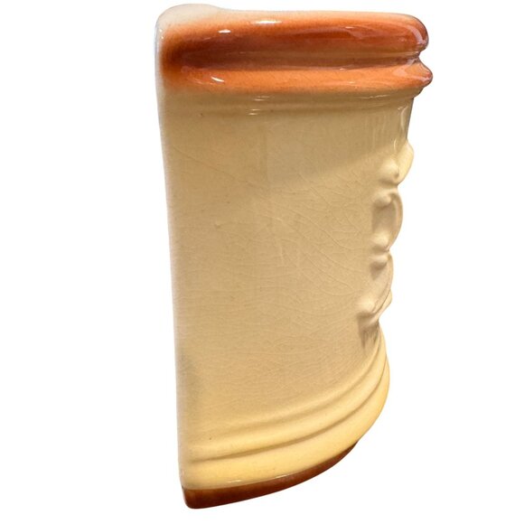 Royal Copley Wall Pocket Salt Box Farm House Decor Salt Server Vintage Farmhouse - Picture 7 of 10